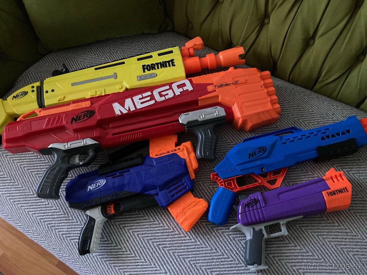 5x Detská zbraň nerf
