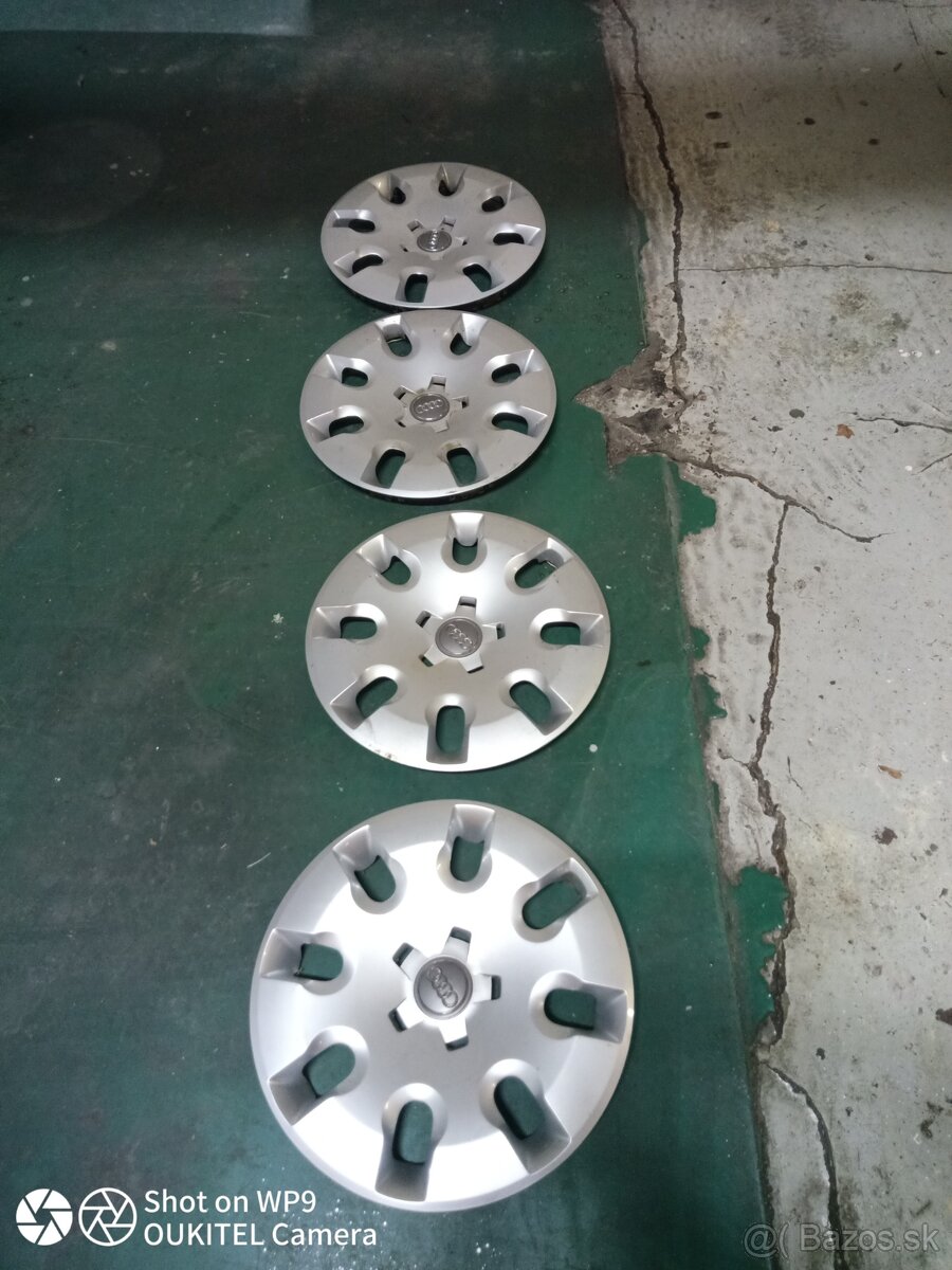 Plastové kryty kolies AUDI