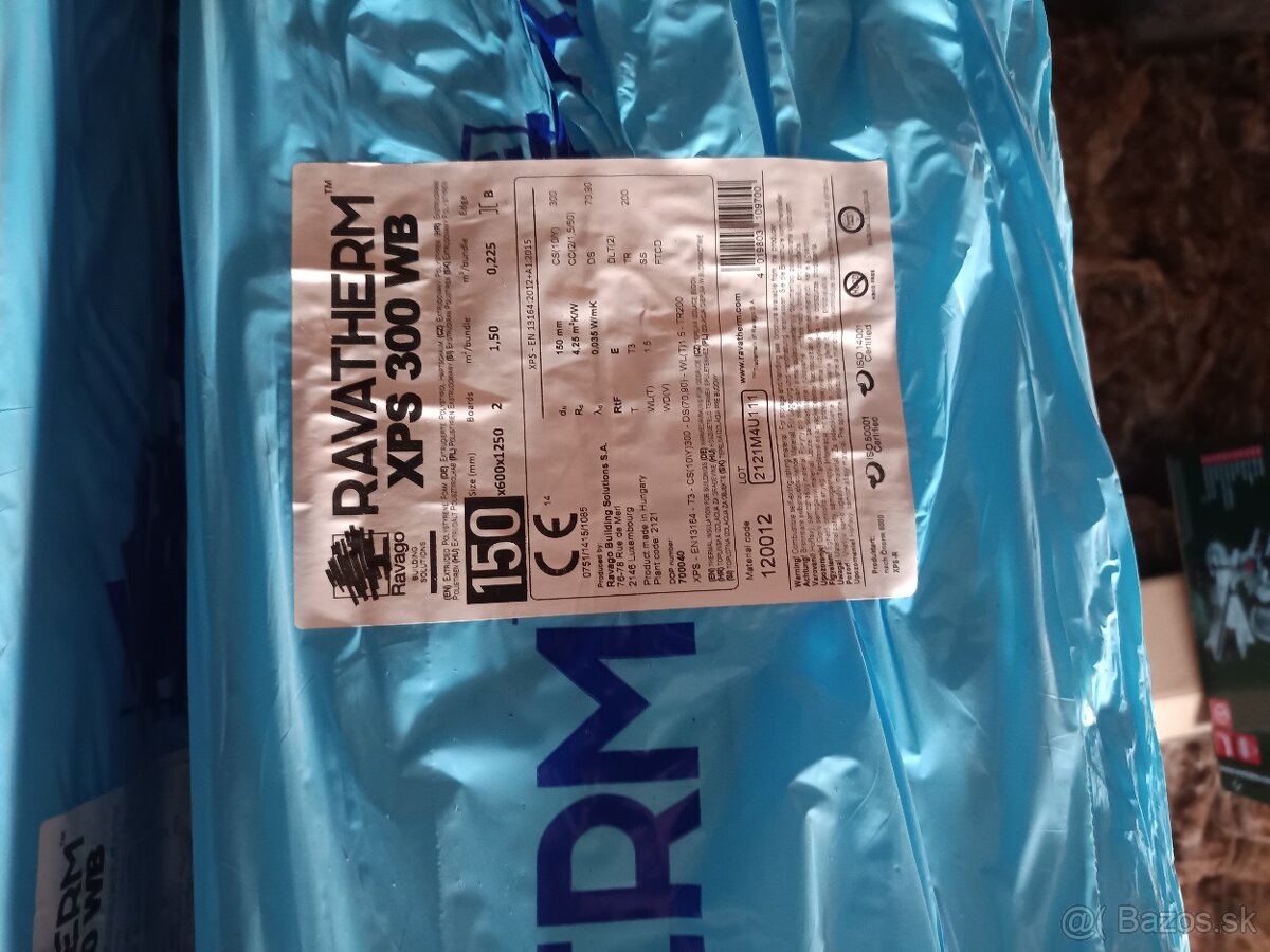 Predam xps styrodur 150mm hrubka