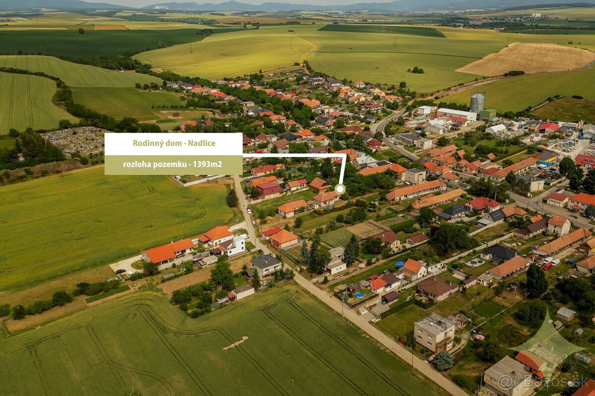 EXKLUZÍVNE na predaj rodinný dom v obci Nadlice, okres Parti