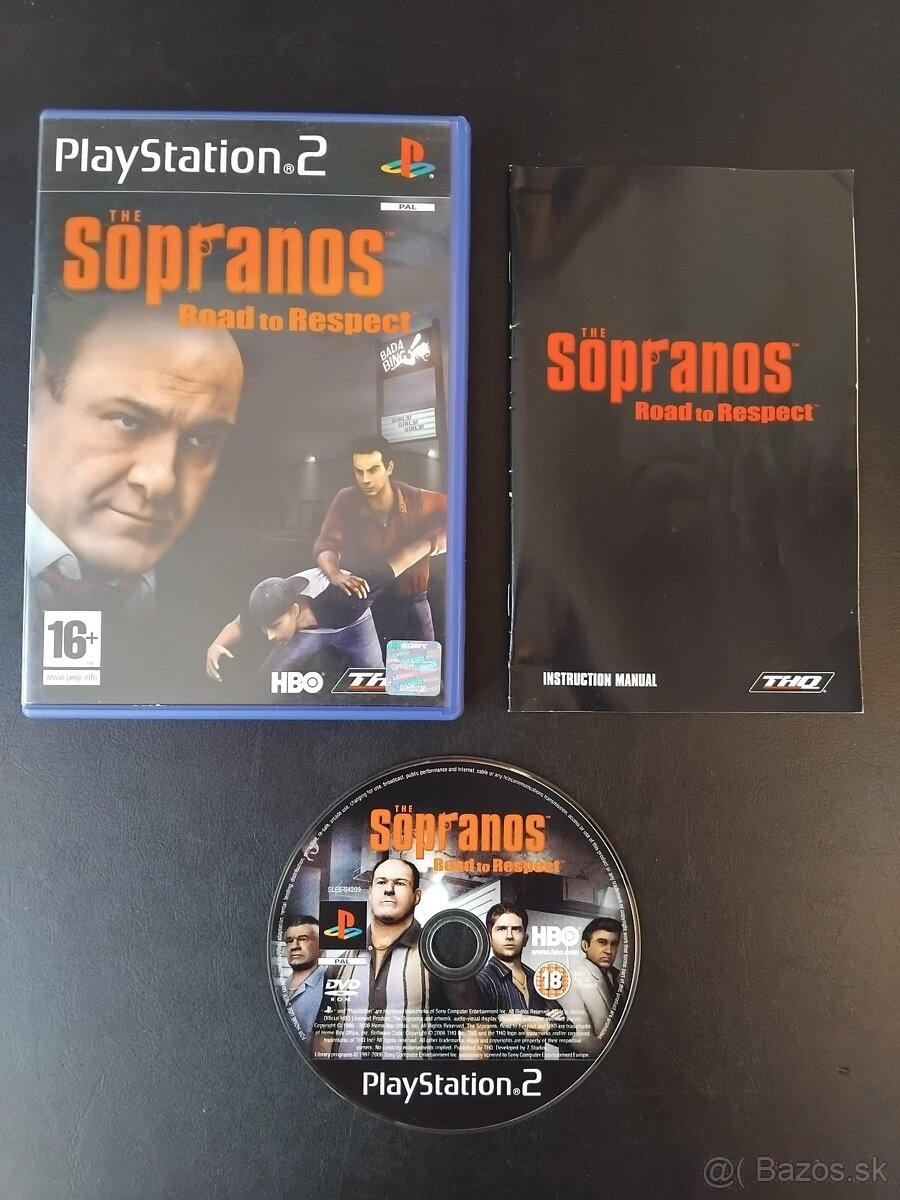 Hra pre PS2 - The Sopranos Road To Respect