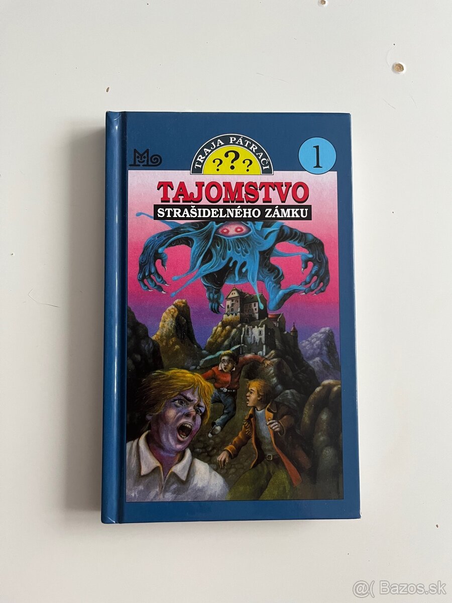 Kniha Traja Patraci Tajomstvo Strašidelného zámku