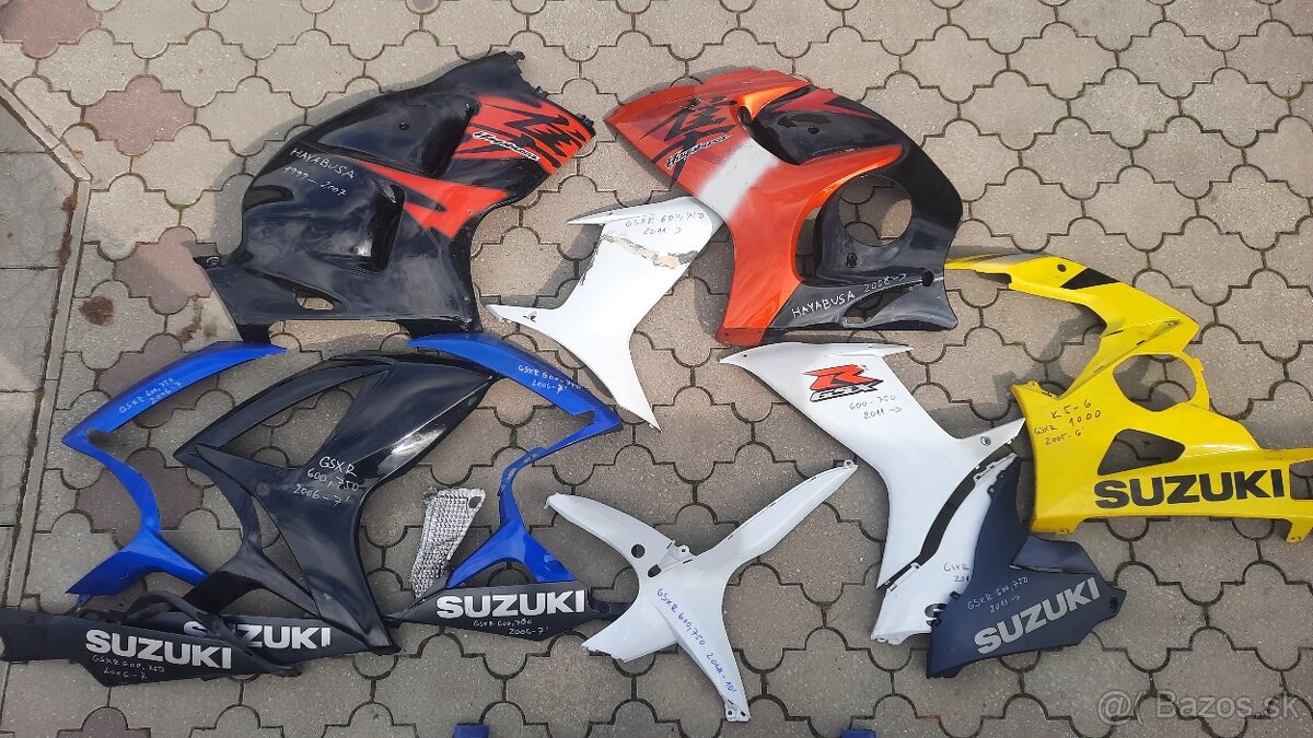 Bočný plast HONDA, KAWASAKI, SUZUKI, YAMAHA