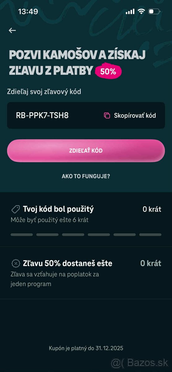 SWIPE 50% zľava