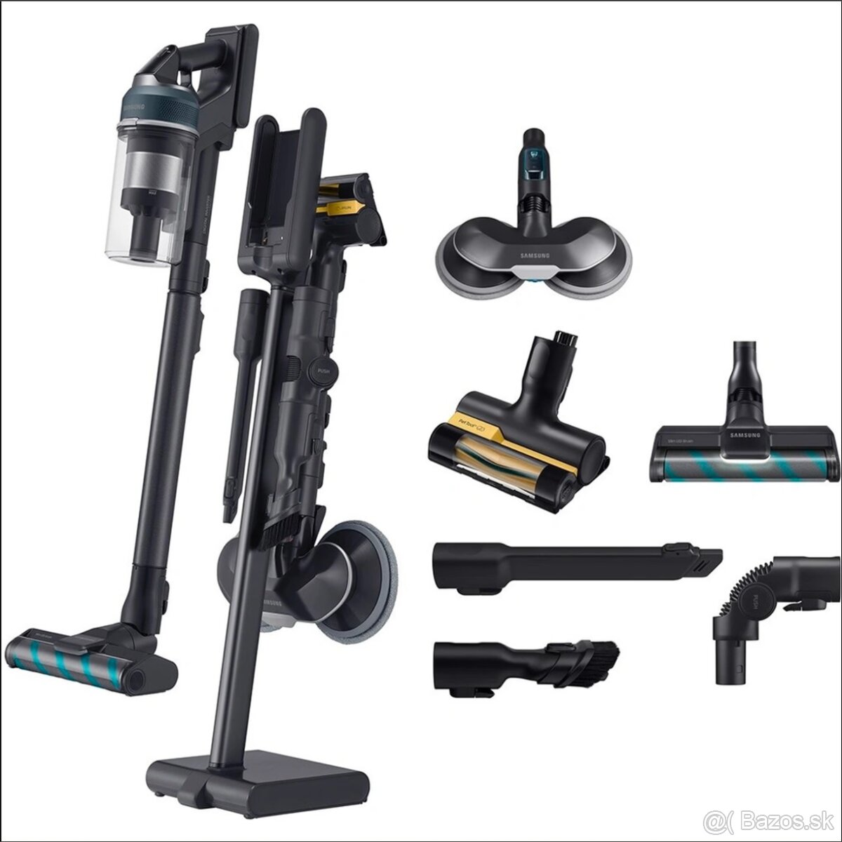 Nový Samsung Jet VS20C954FTB/GE – tyčový vysávač