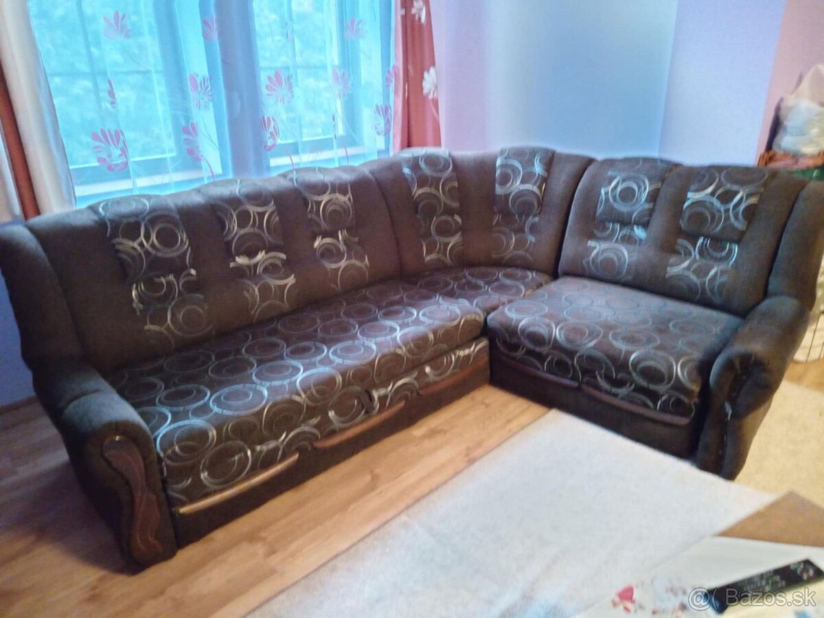 Predám sedaciu súpravu+2 kreslá