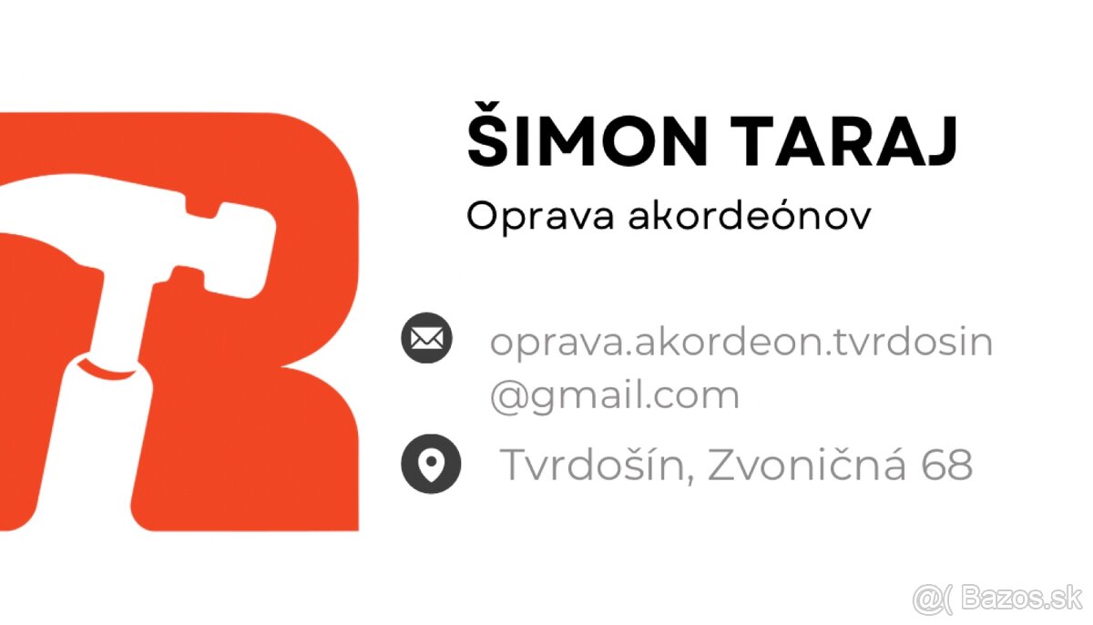 Oprava Akordeónov Tvrdošín