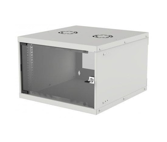 Intellinet 19" rack BASIC 6U/400 mm, sivý, rozložený flatpa