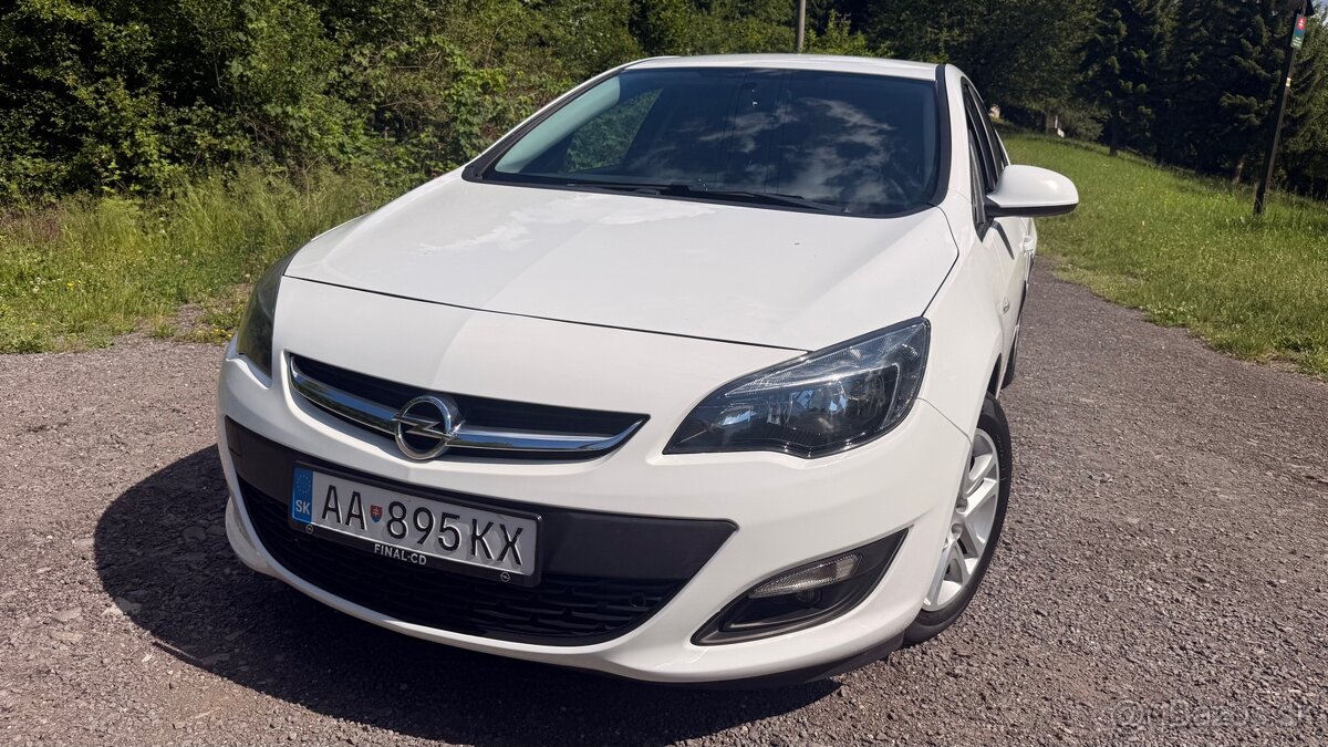 Opel astra j 1,4 74kw