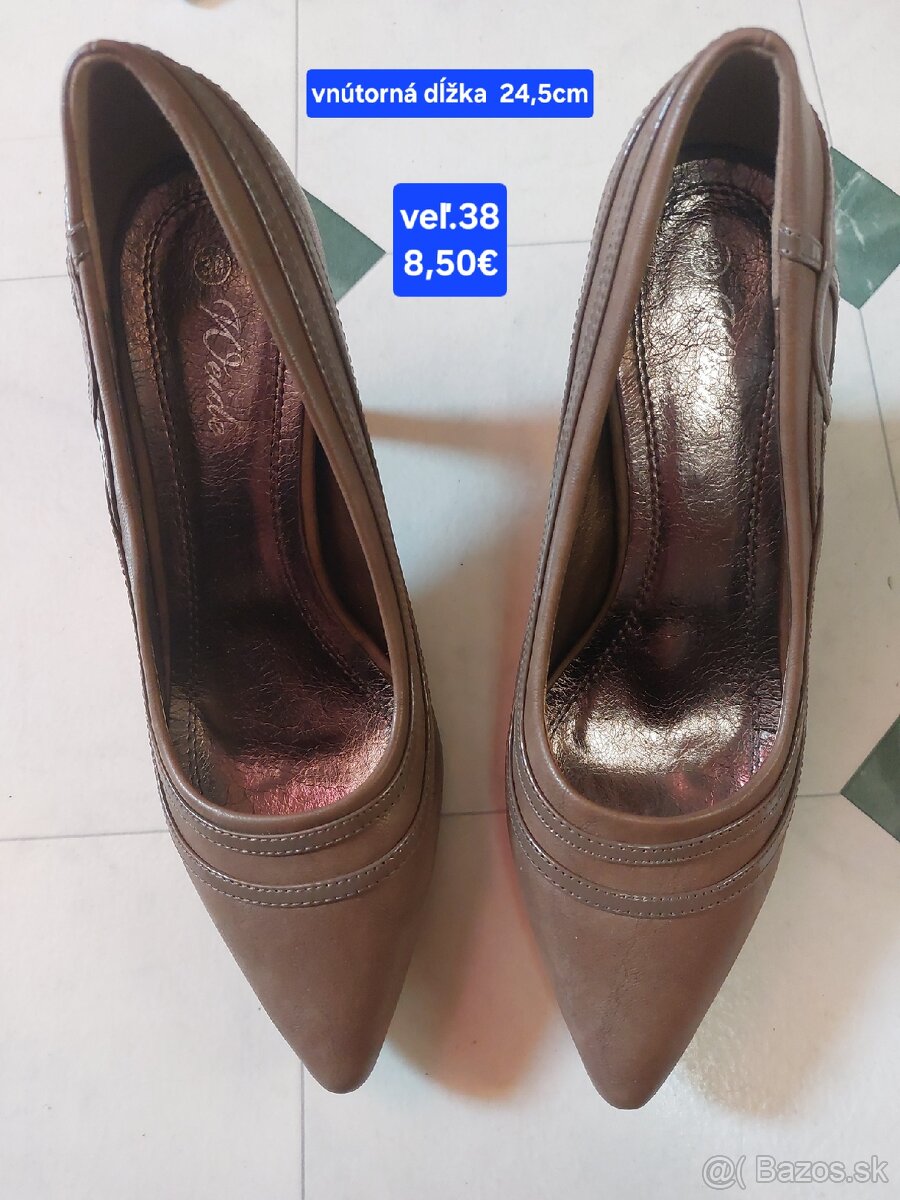 Nove lodicky vel. 38