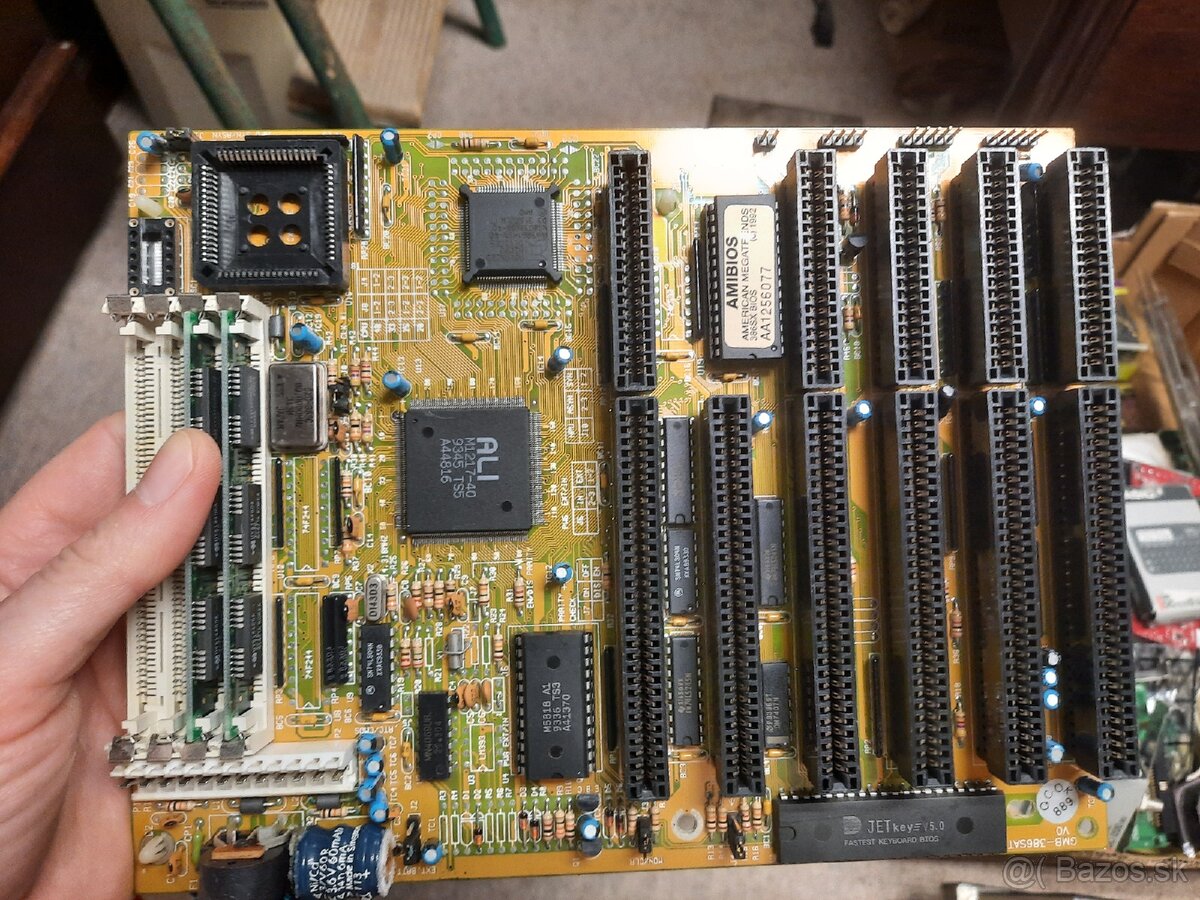 Retro základná doska GMB-386SAT