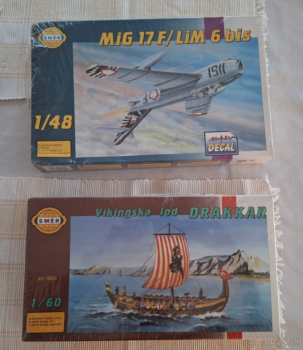 model lod a lietadlo