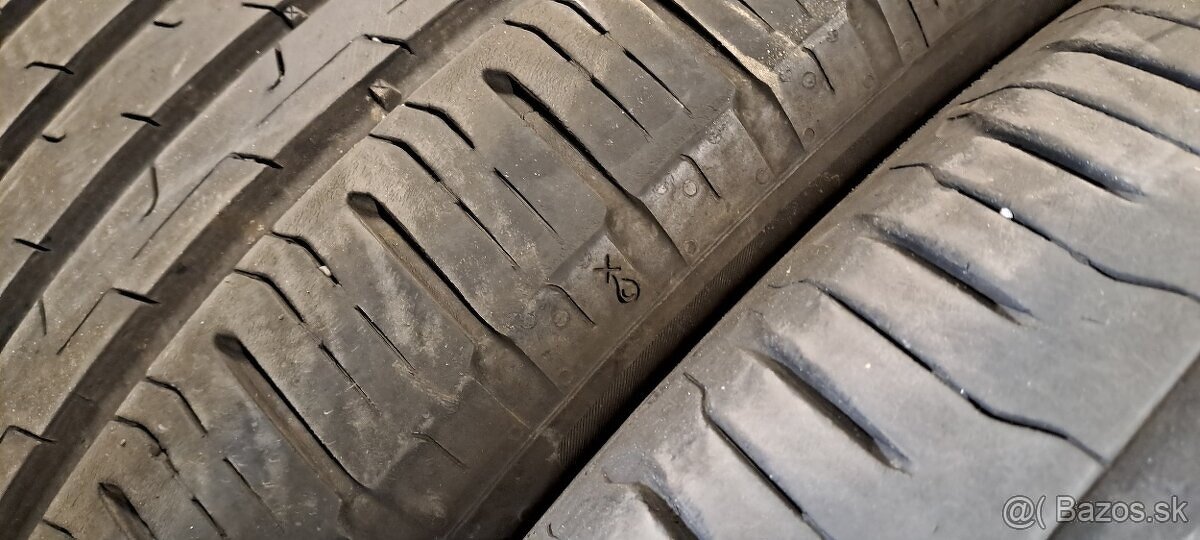 Predám 3ks jazdené letné 245/45r18-96W Continental