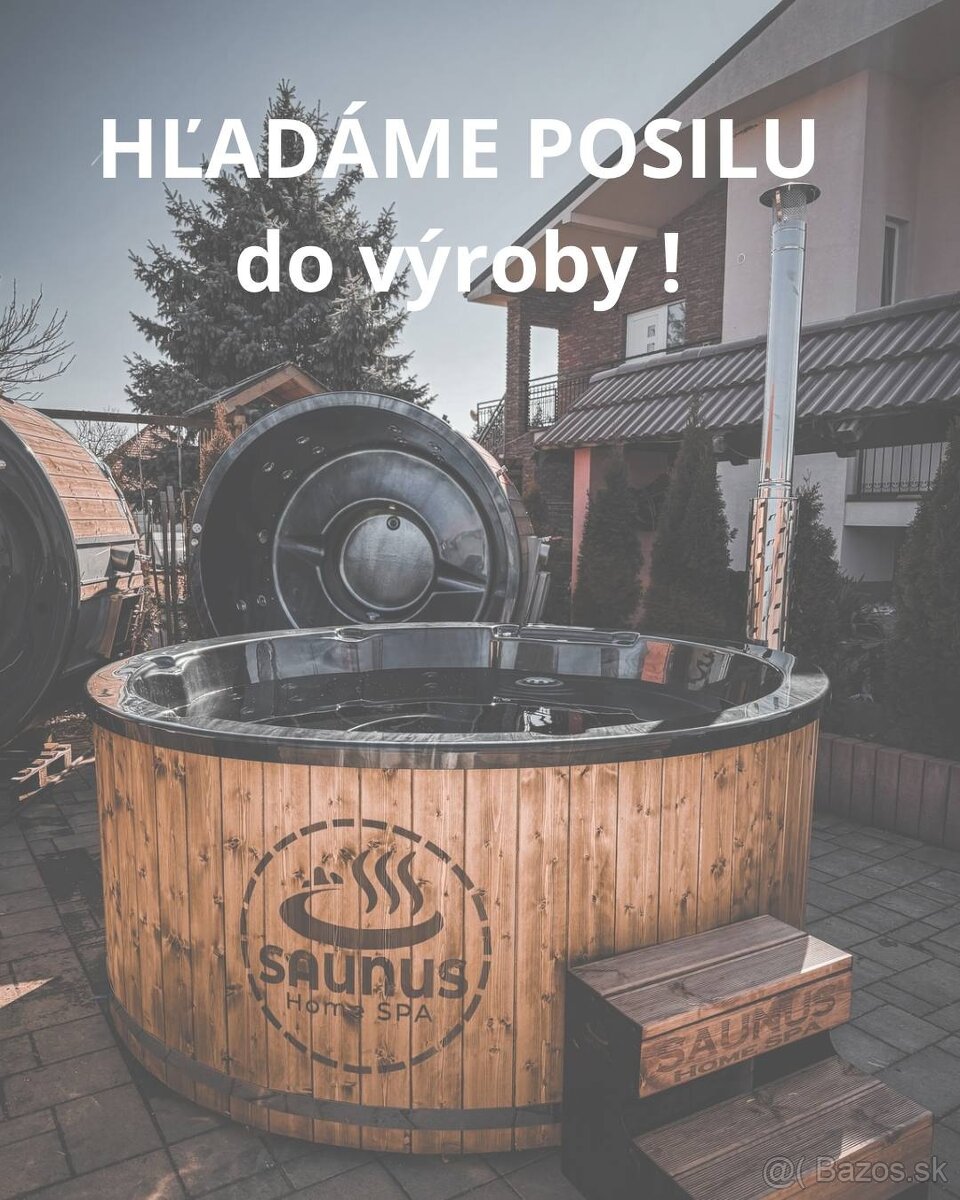 HĽADÁME PRACOVNÍKOV DO VÝROBY KÚPACÍCH KADÍ – IBA NA ŽIVNOSŤ