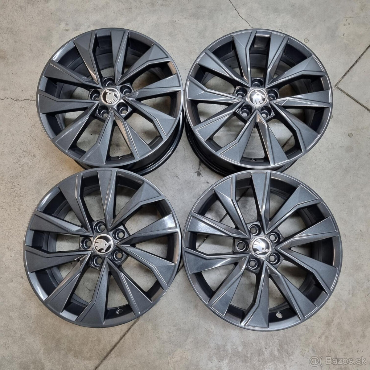 Hliníkové Škoda disky 5x100 R16 7J ET46