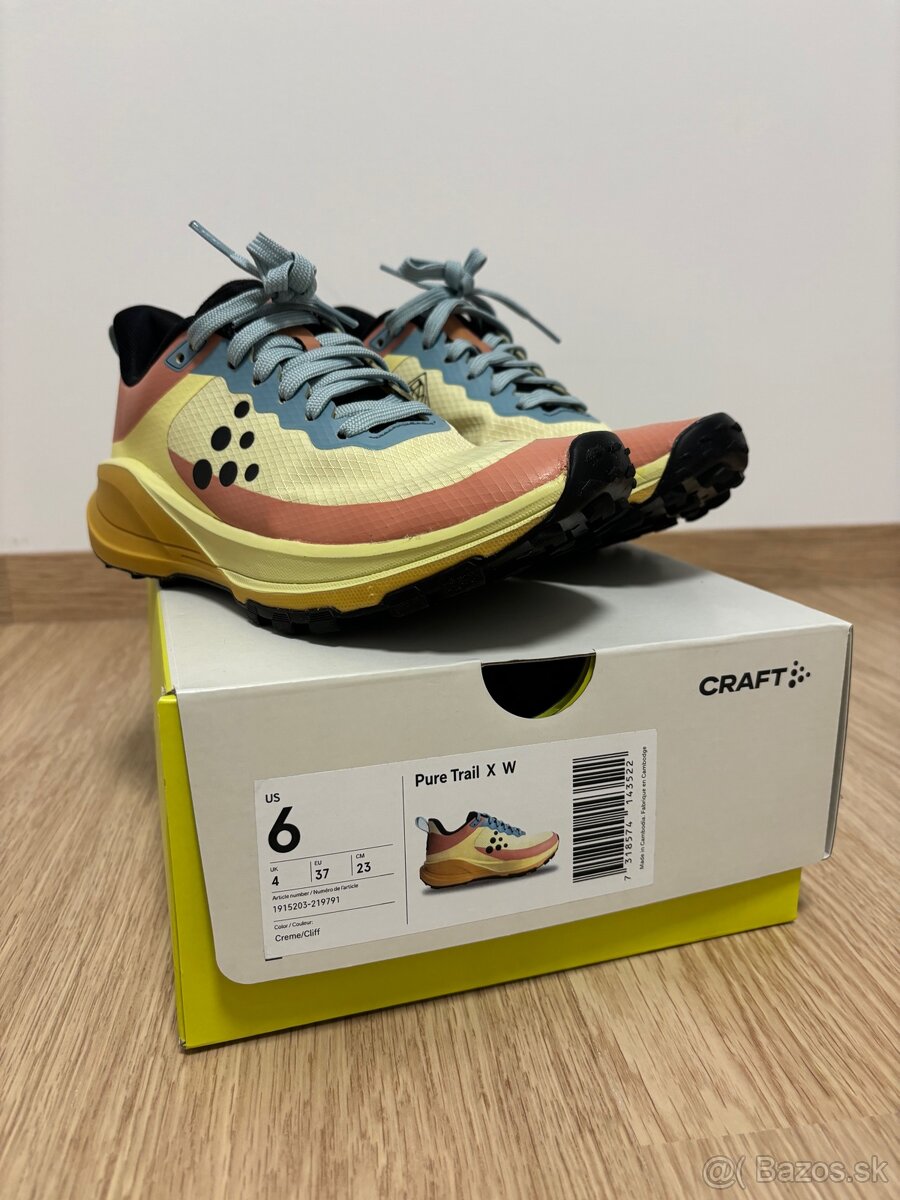 Bežecké topánky dámske Craft PURE TRAIL X W veľ.37