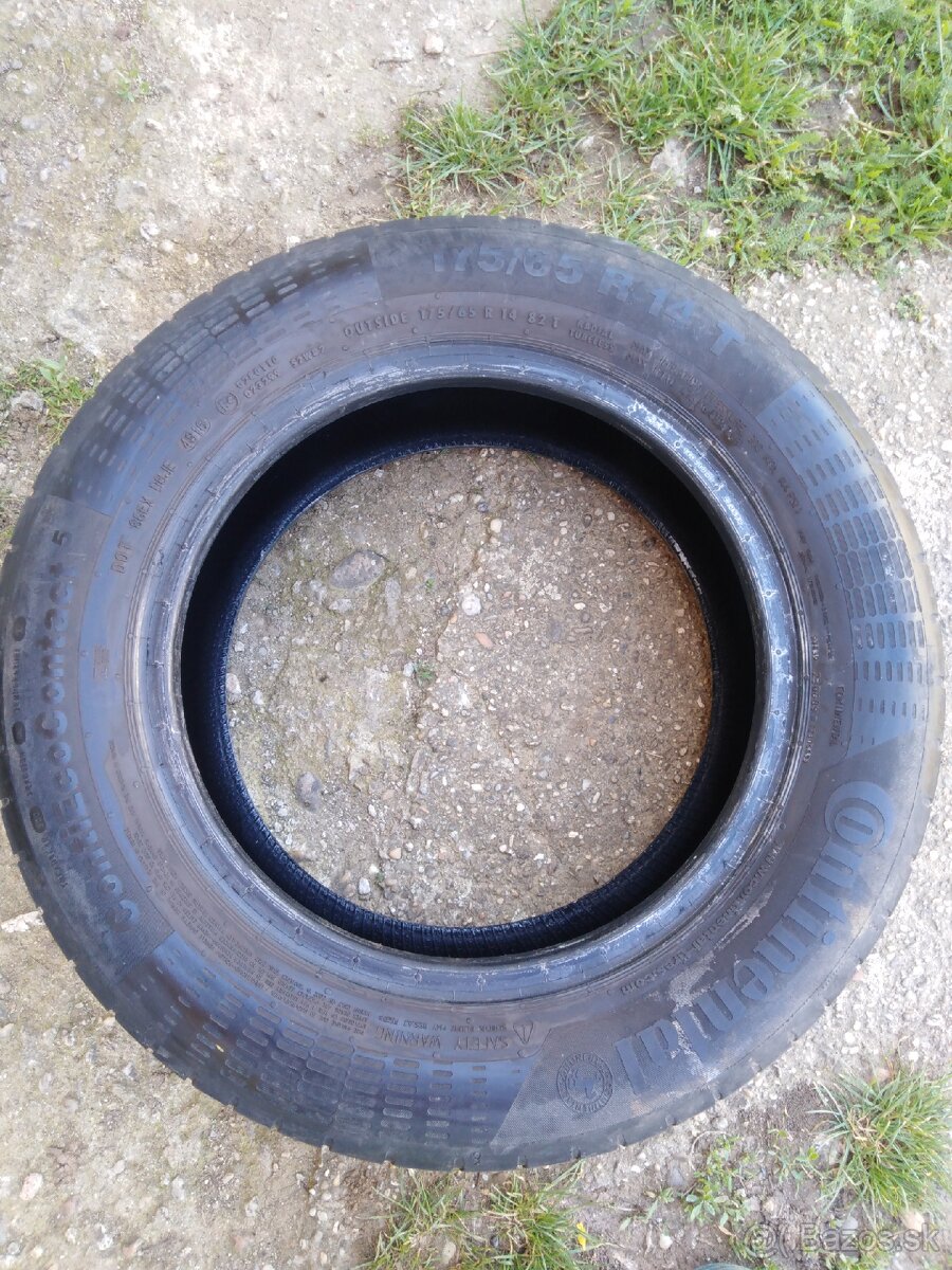Letné pneumatiky Continental R14