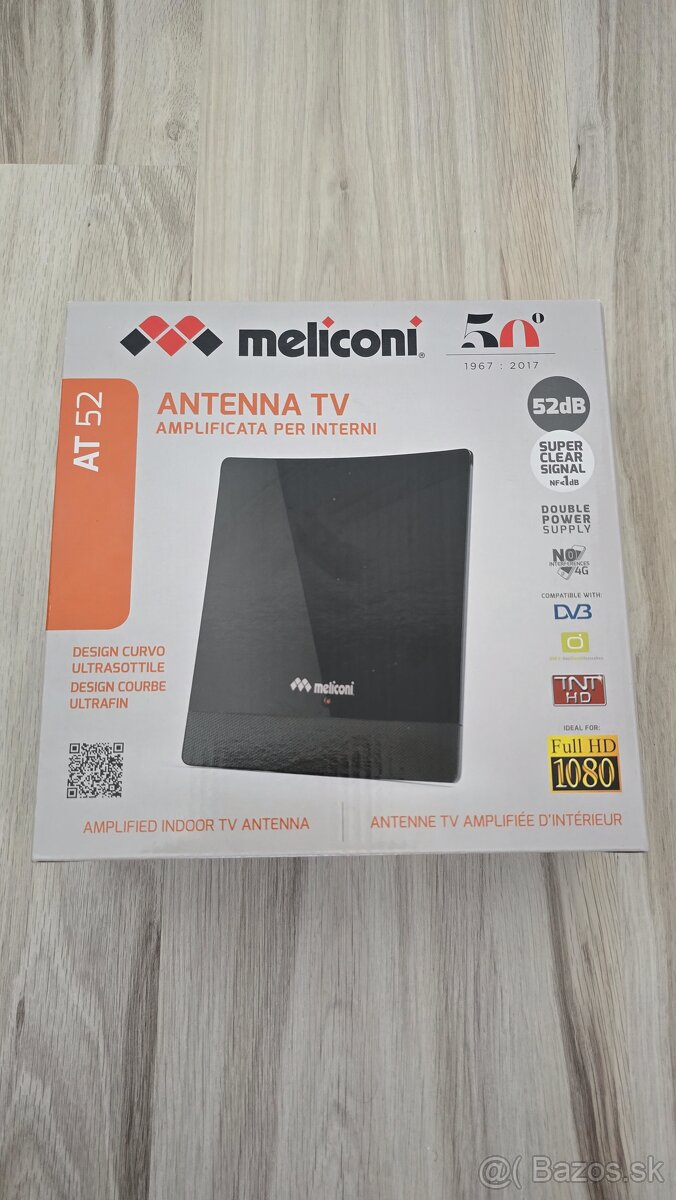 Anténa Meliconi Full HD 1080 DVB-T2 + DAB