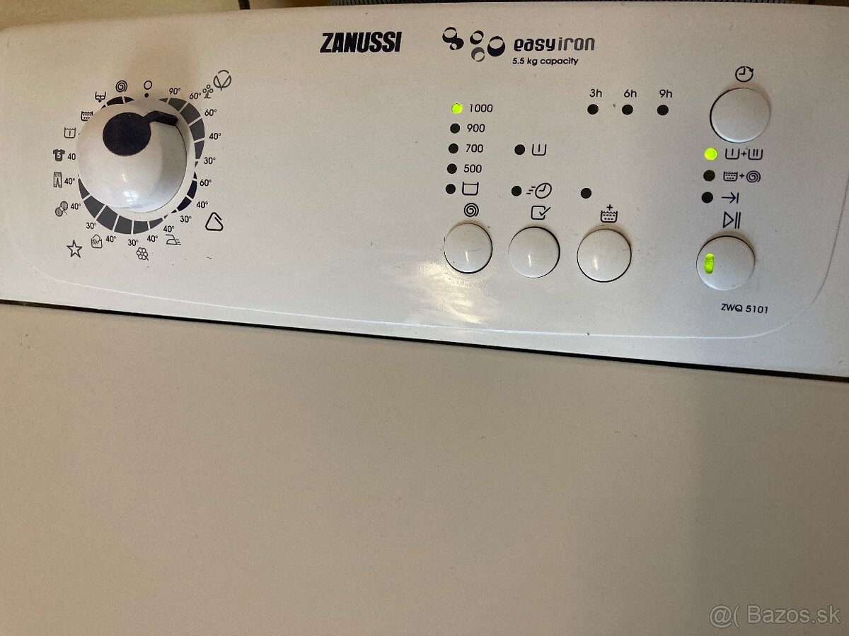 Práčka ZANUSSI 5,5kg/1200ot. TOP STAV