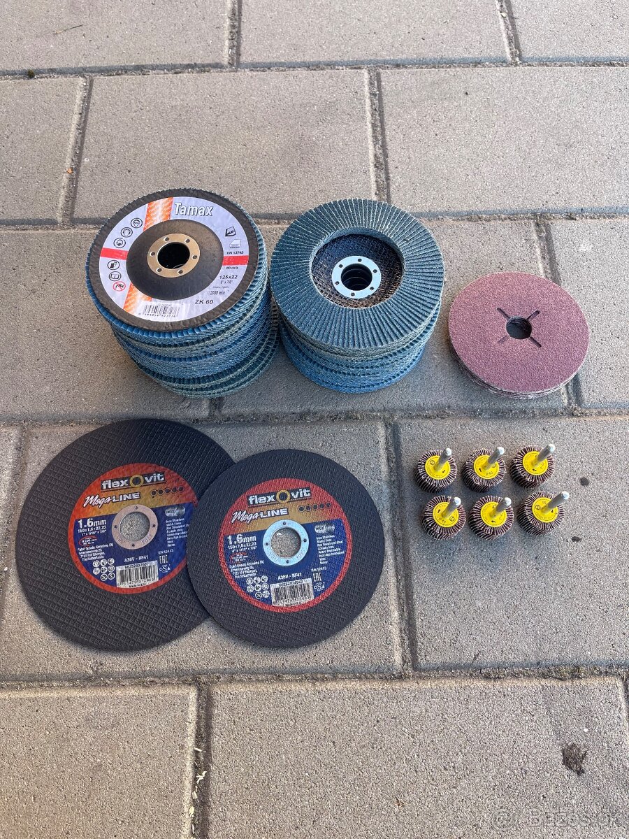 Rezné a brúsne kotúče 125mm 3M,Flexovit