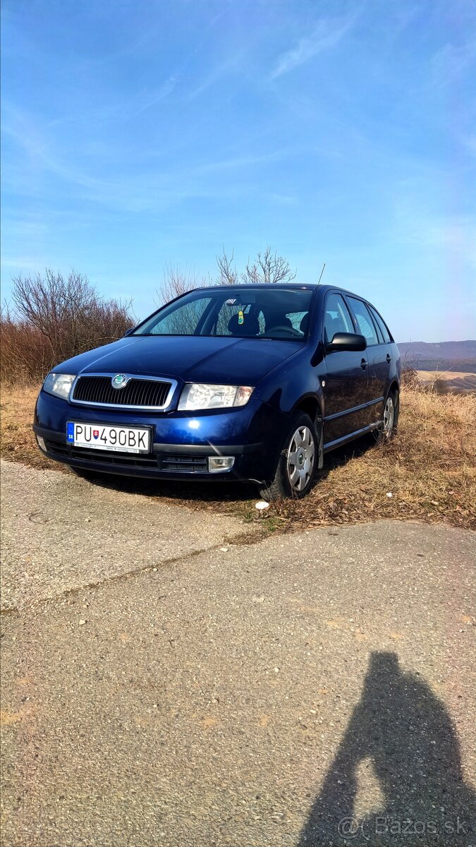 Škoda Fabia combi 1.2, 47 kw,12 ventil,2004