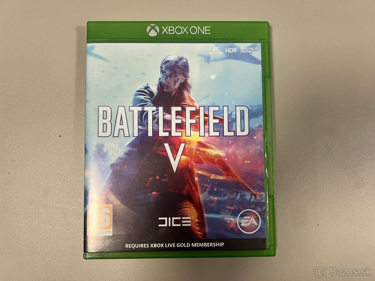 Hra Battlefield V na x box one