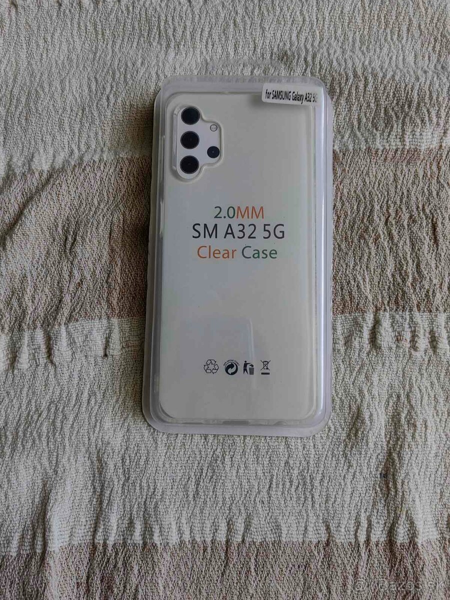 Obal zadný na Samsung a32 5g a A72 priesvitný