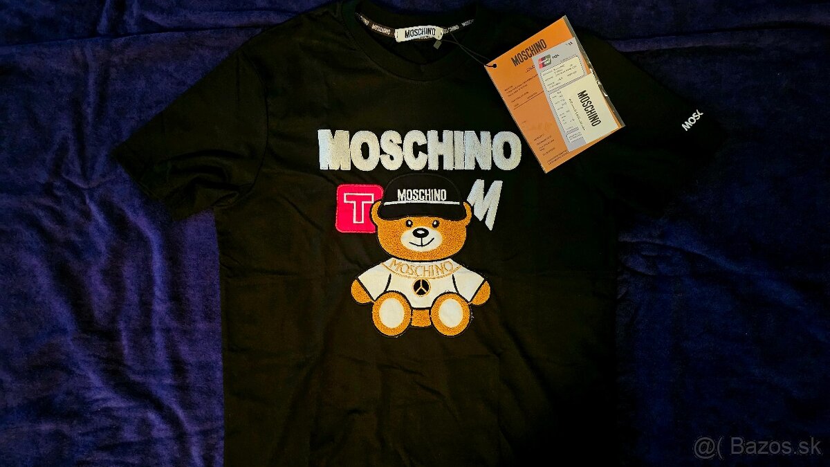 Predam nove panske tricko Moschino Teddy velkost L