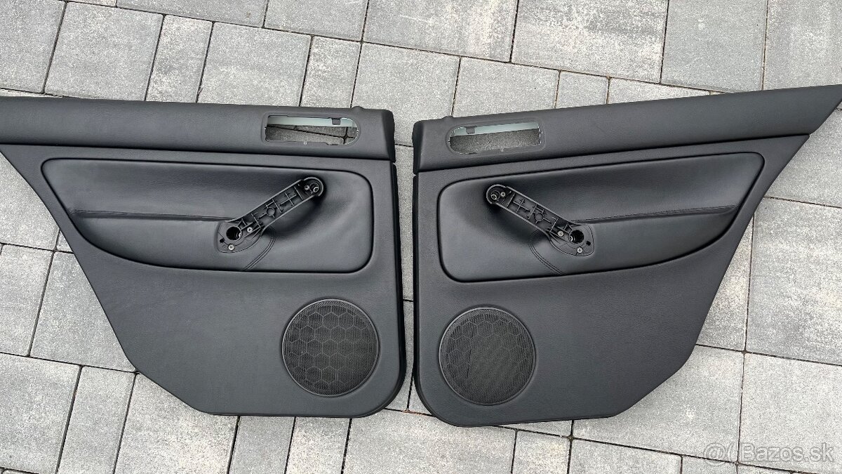 Zadné kožené tapaciry VW Golf IV