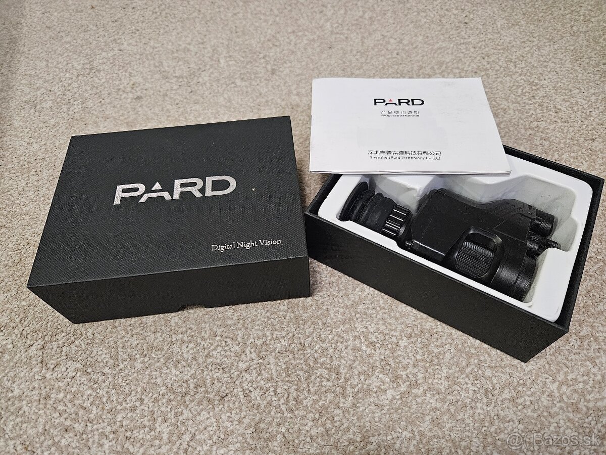 Zasadka Pard NV007 - nocne videnie na puskohlad