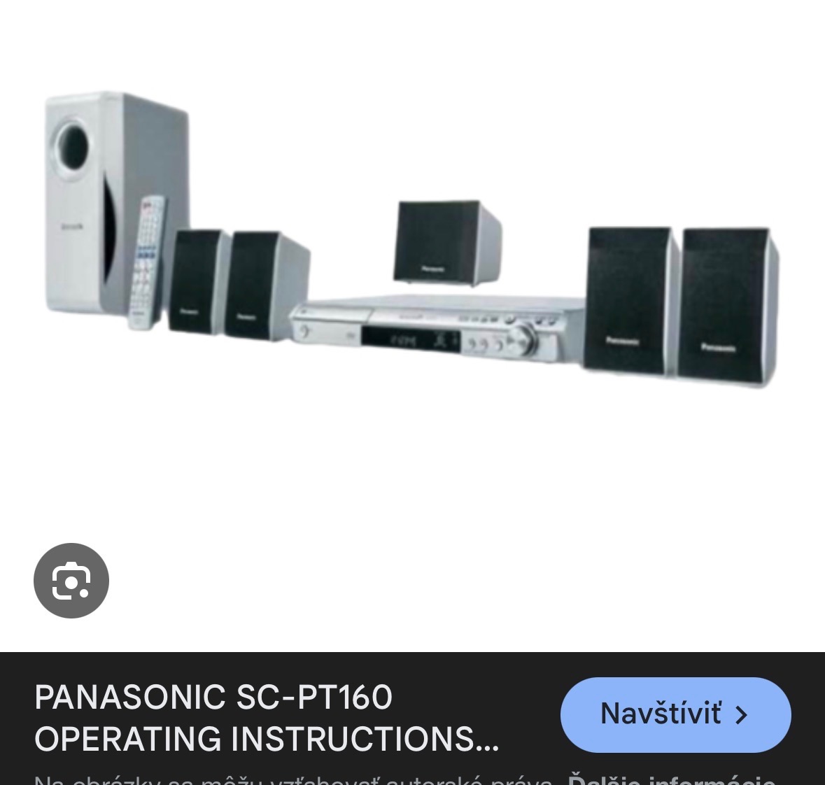 Panasonic SC-PT160