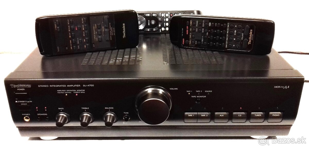 ClassAA spickovy 200W zosilnovac TECHNICS SU-A700 JAPAN AZ62