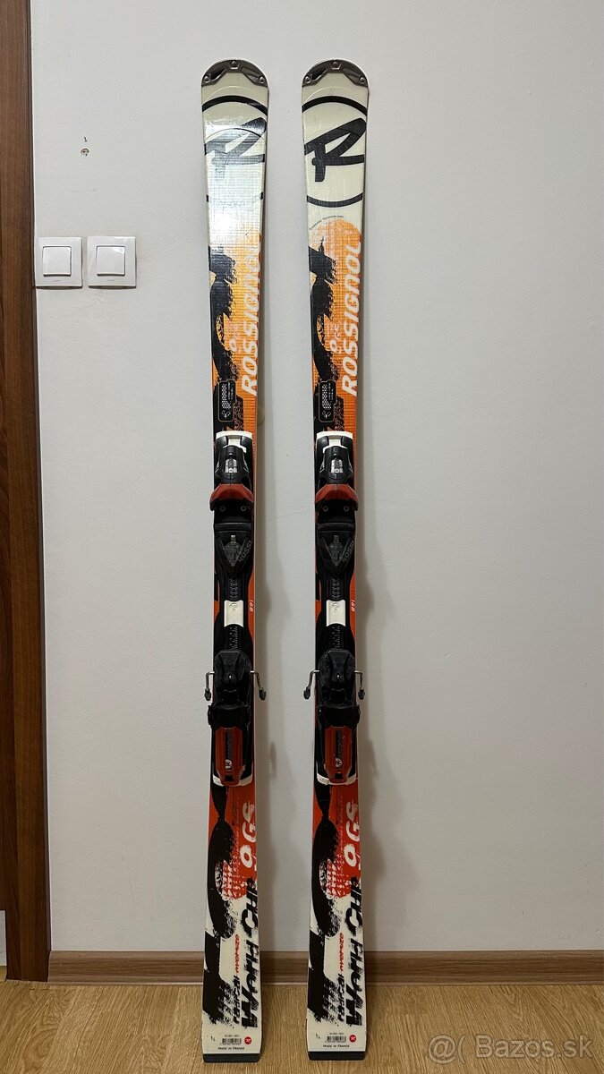 Rossignol Radical 9GS – 170 cm, výborný stav + viazanie