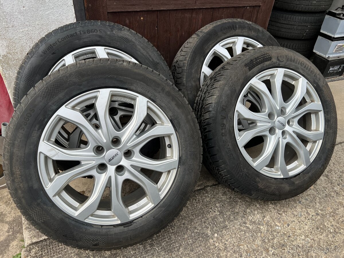 R19 zimné disky a pneumatiky na Audi Q7 5x112