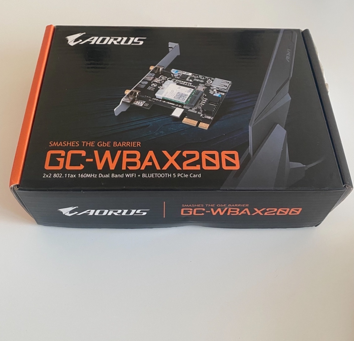 WiFi karta GIGABYTE WBAX200