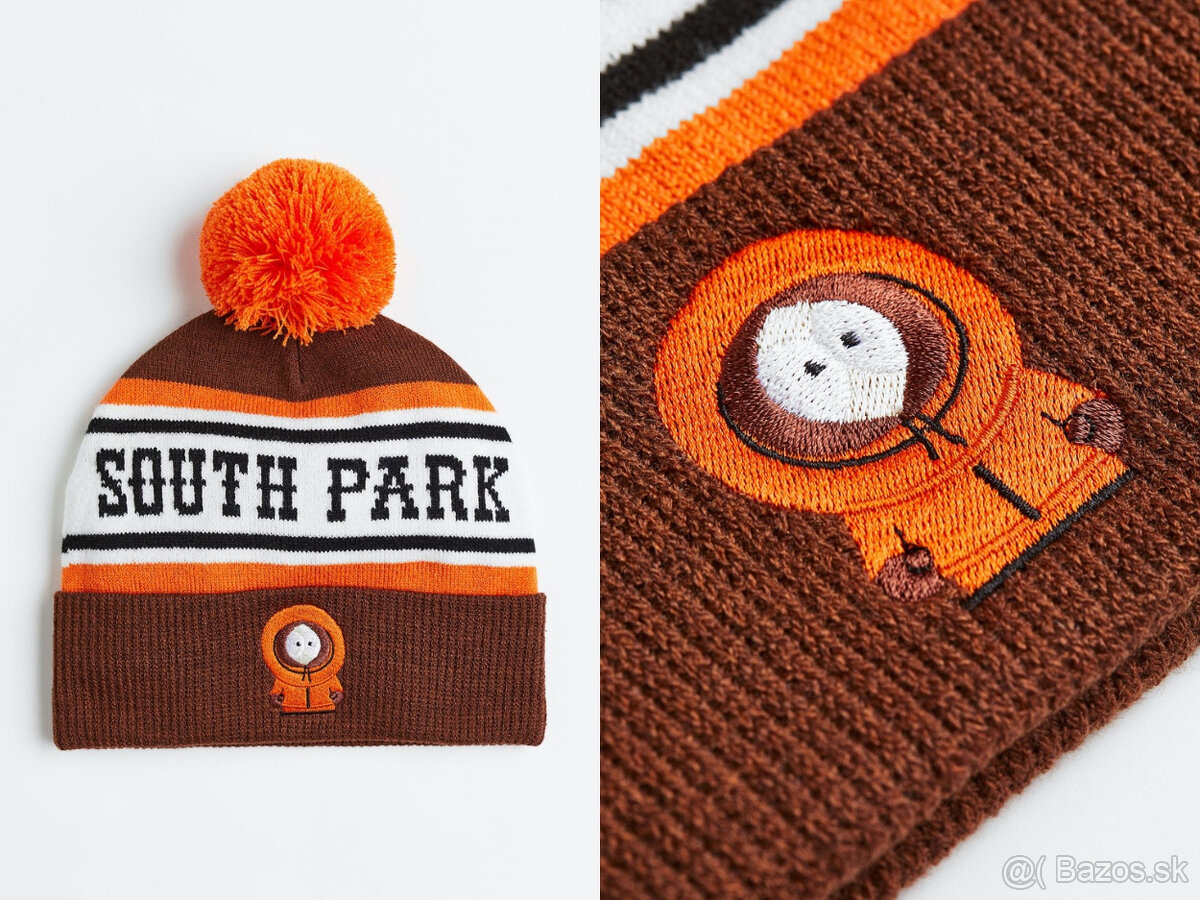 Zimná čiapka South Park, Súprava Šál + Čiapka, Soby, z VLNY