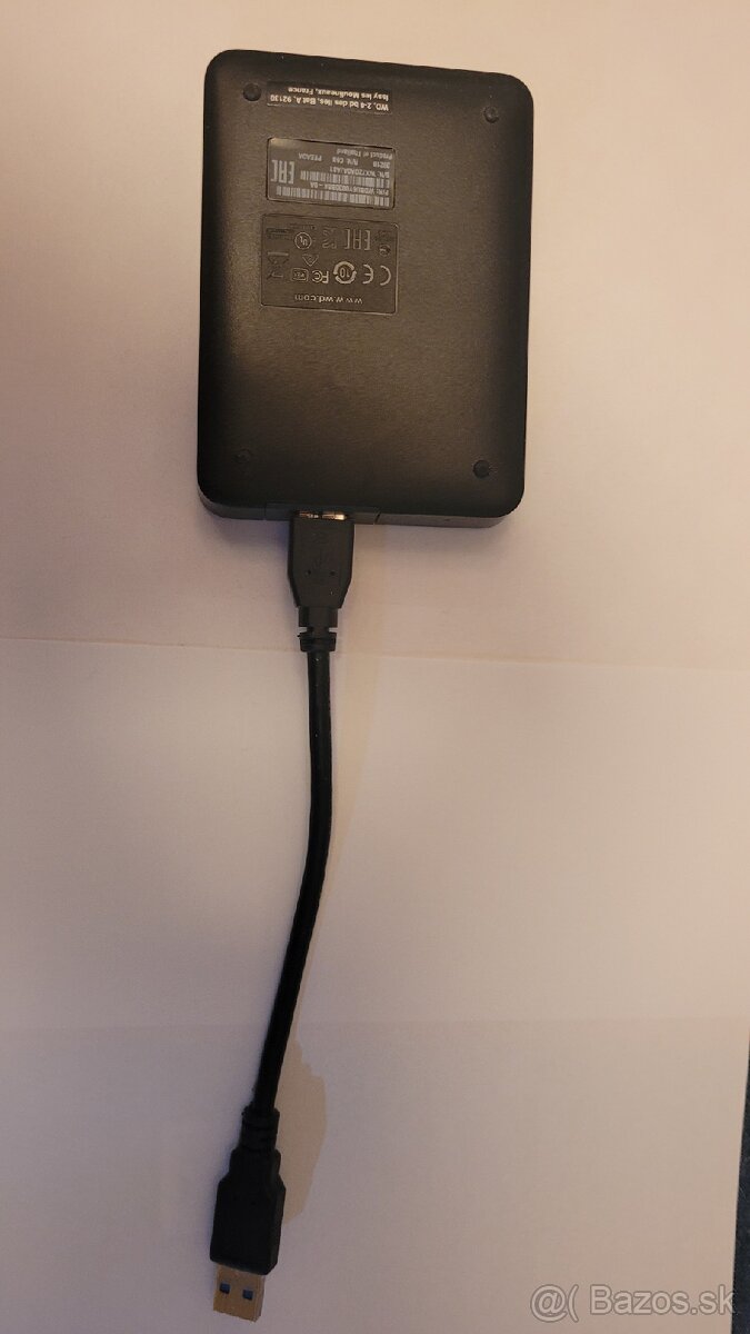 Predám externy disk WD elements 3 tb, iba Blava , iba hot.