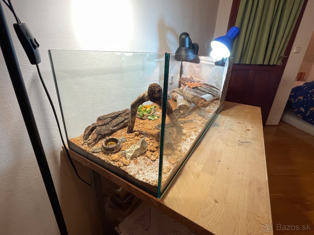 Akvárium 90x35x30cm