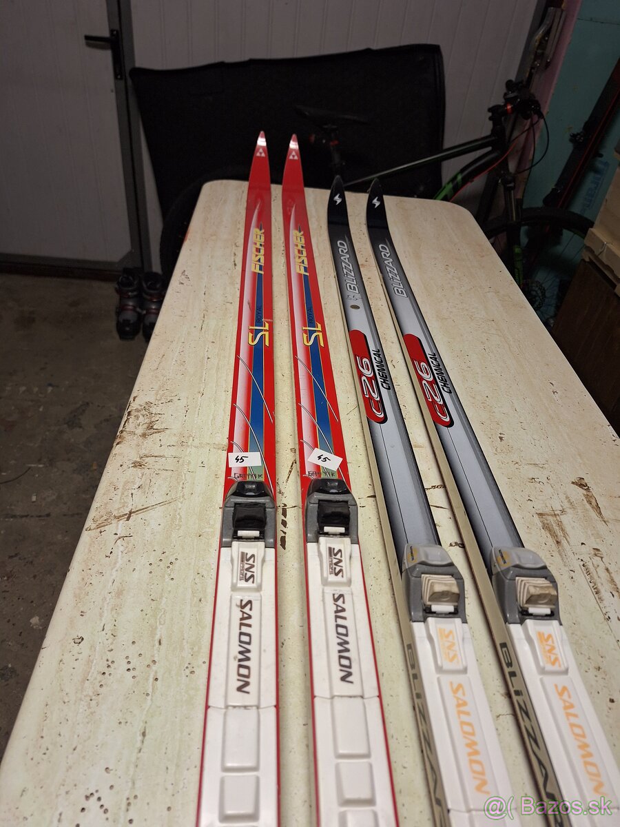 Predám Bežky 210cm 192cm. SNS viazanie.