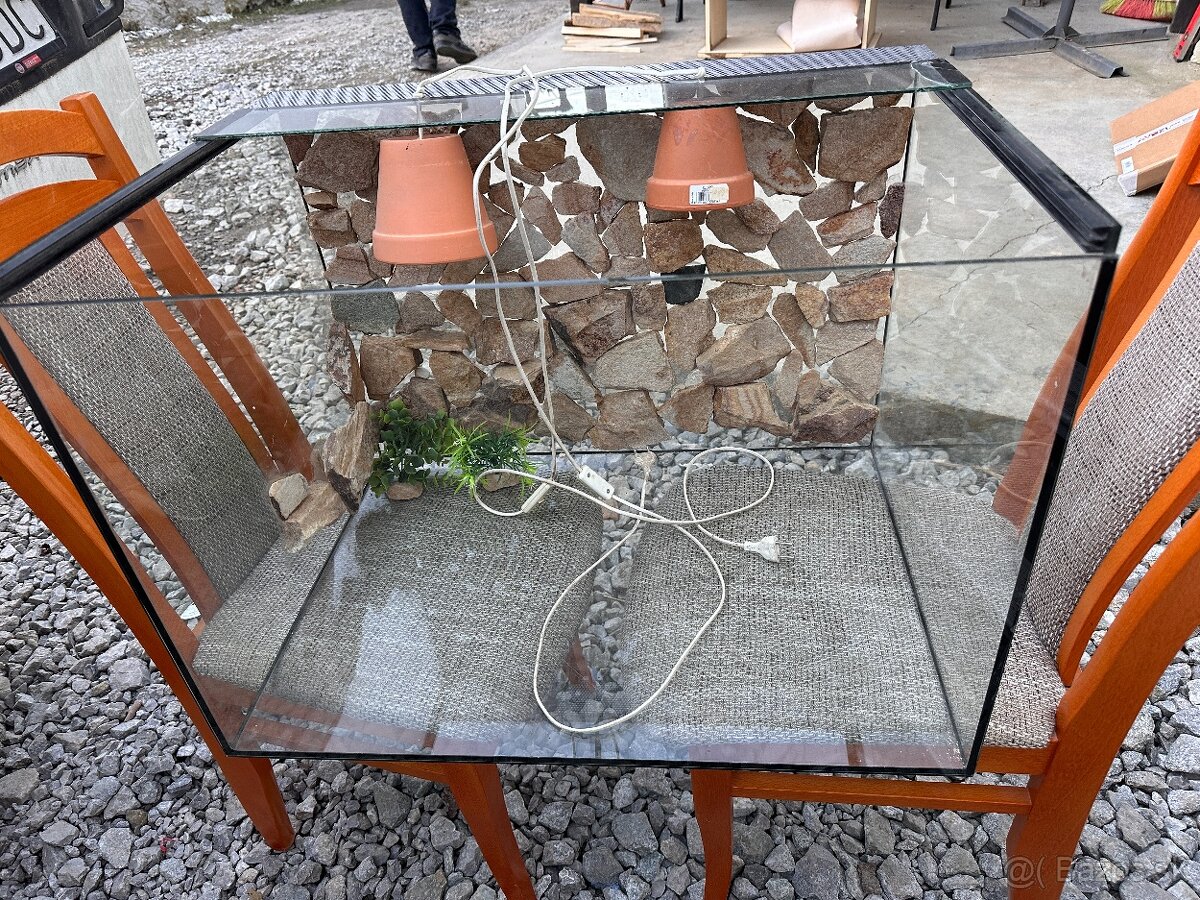 Veľké terárium 70x49x49 cm