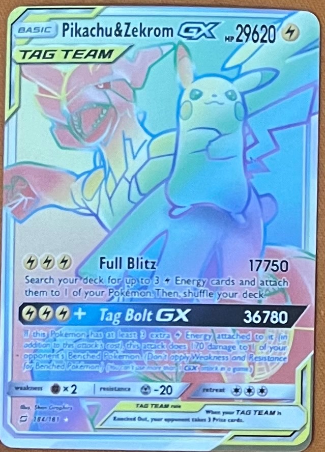 Pikachu & Zekrom (Pokémon karta)