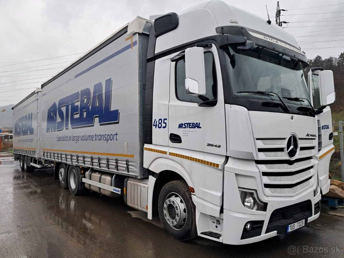JUMBO, průjezdná 120cbm, Mercedes-Benz Actros 5-2542 NOVÝ