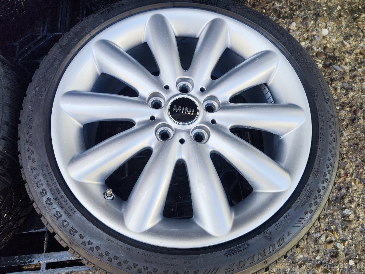 Alu sada =5x112 =orig.MINI= s pneu= 205/45 R17