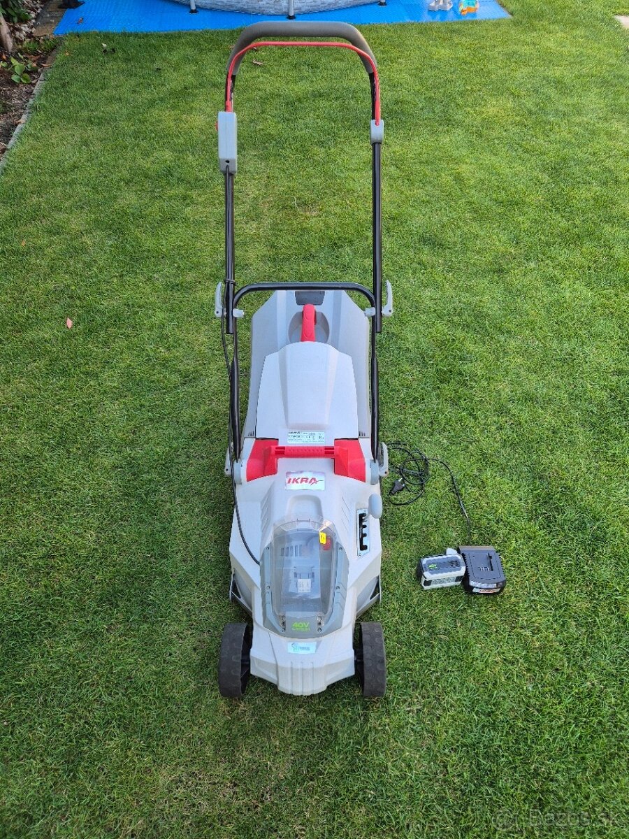 Kosačka elektrická - Batériová kosačka IKRA IAM 40-3725 40V