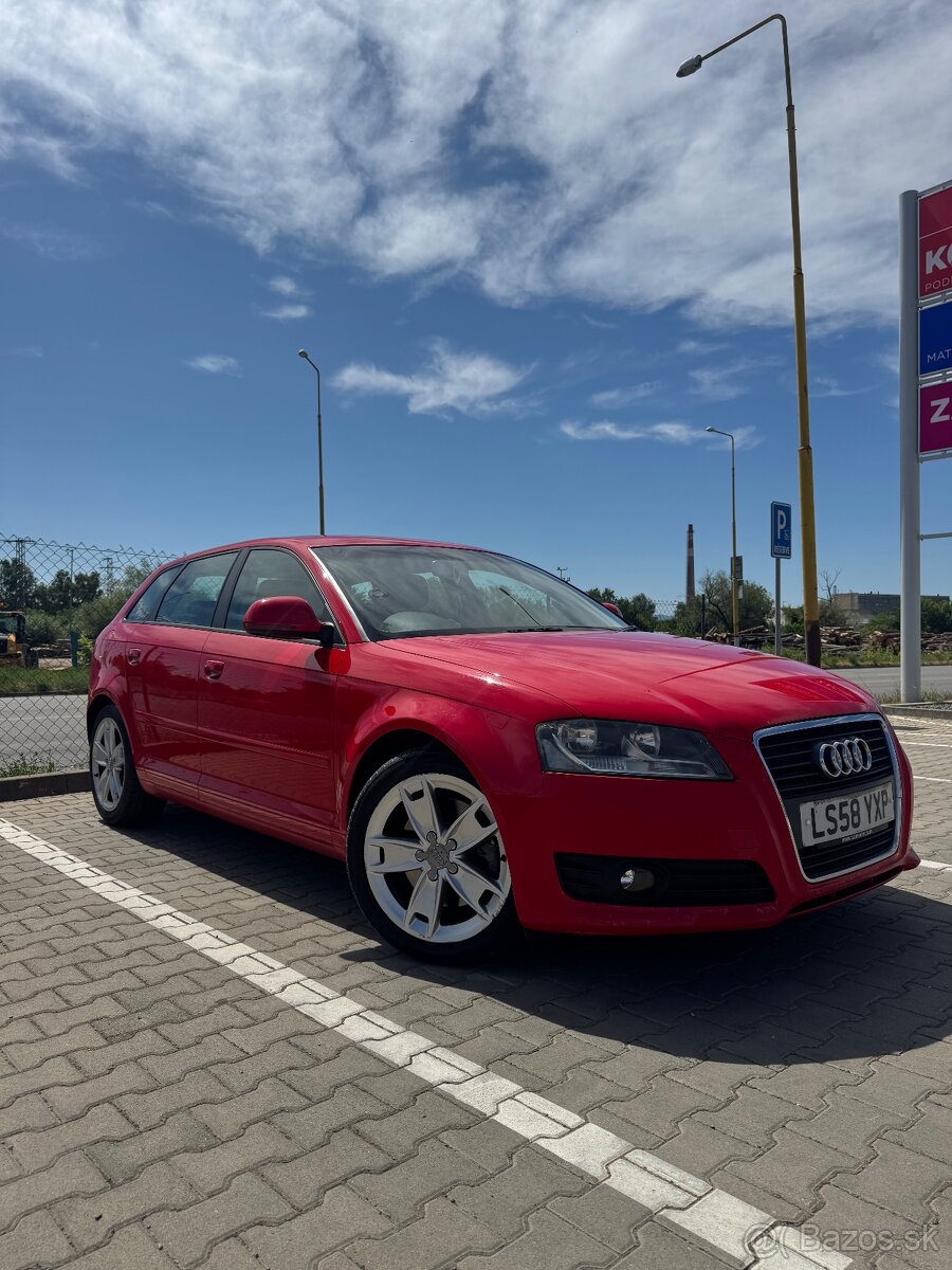 Dovoz Anglicko Audi A3 Sport Tdi 170bhp