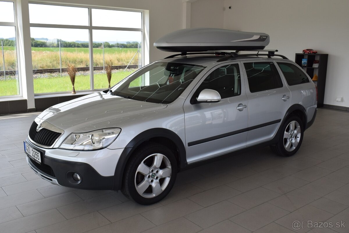 Škoda Octavia 2,0 TDi 103 kW, SCOUT,ČR,1.maj.,