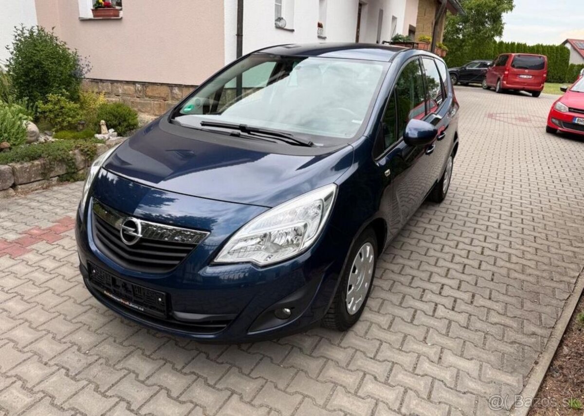Opel Meriva 1,4i serviska, tempom Nová STK benzín manuál
