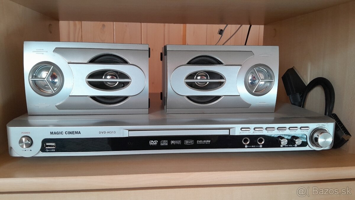Magic Cinema - CD DVD stereo systém.