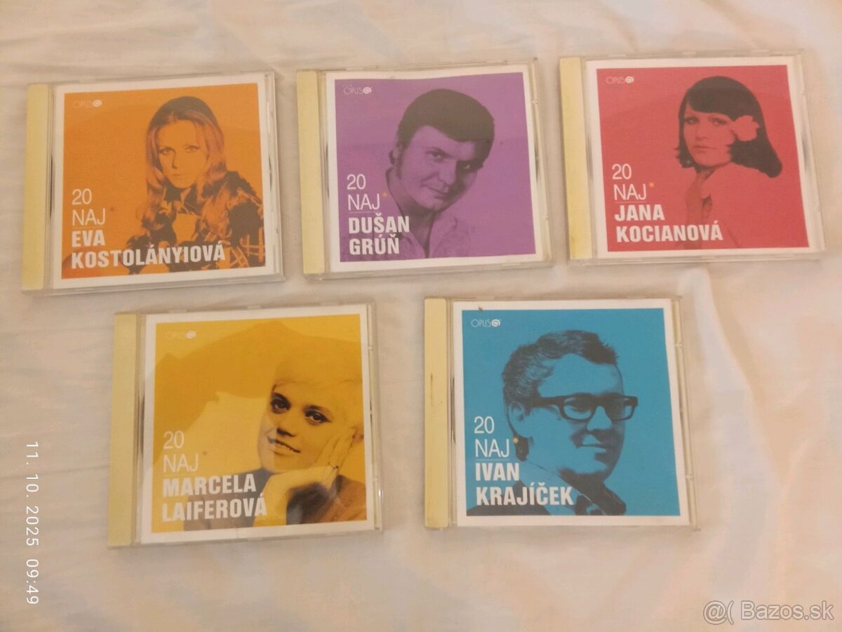 Predám - 5 CD - 20 naj