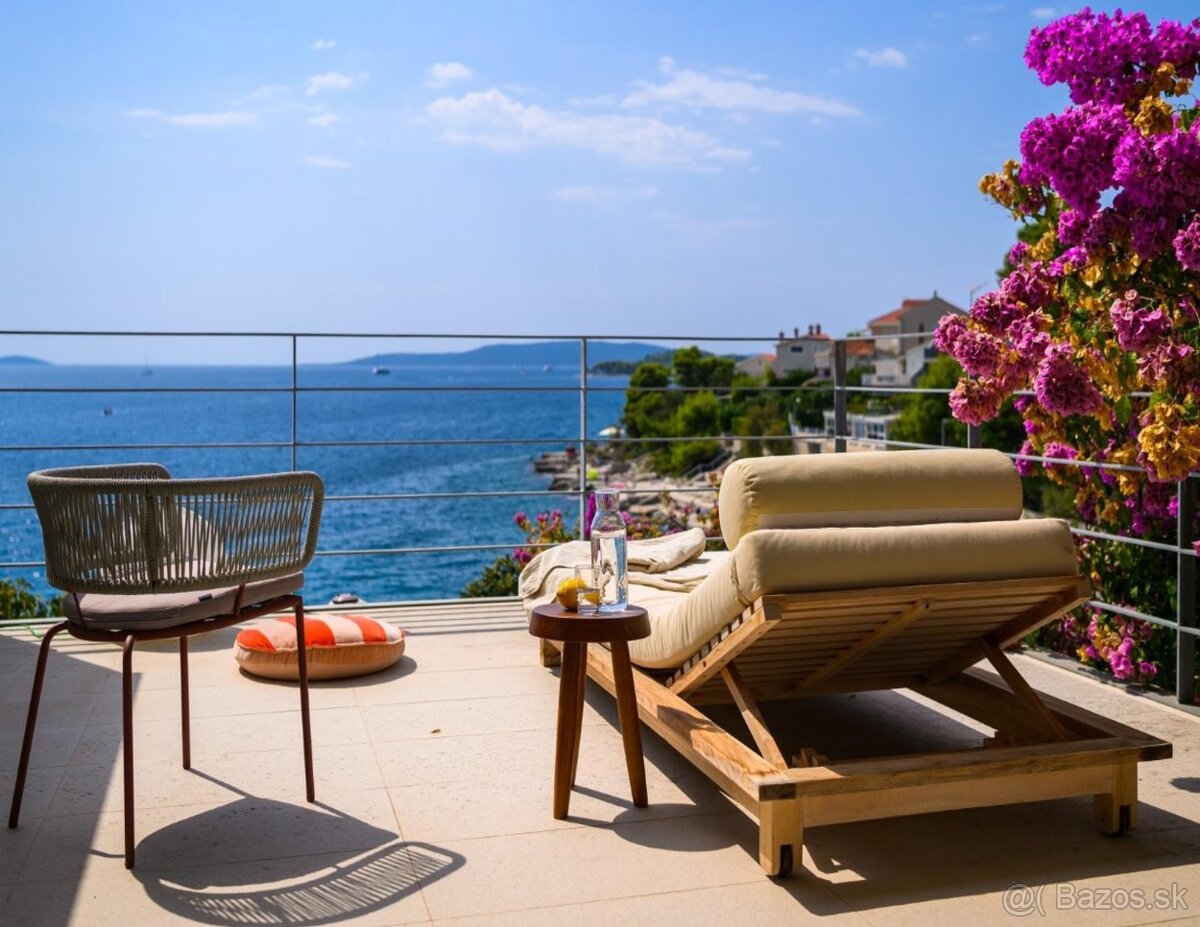 CHORVATSKO: Dům 3kk - Probuďte se s výhledem na moře
